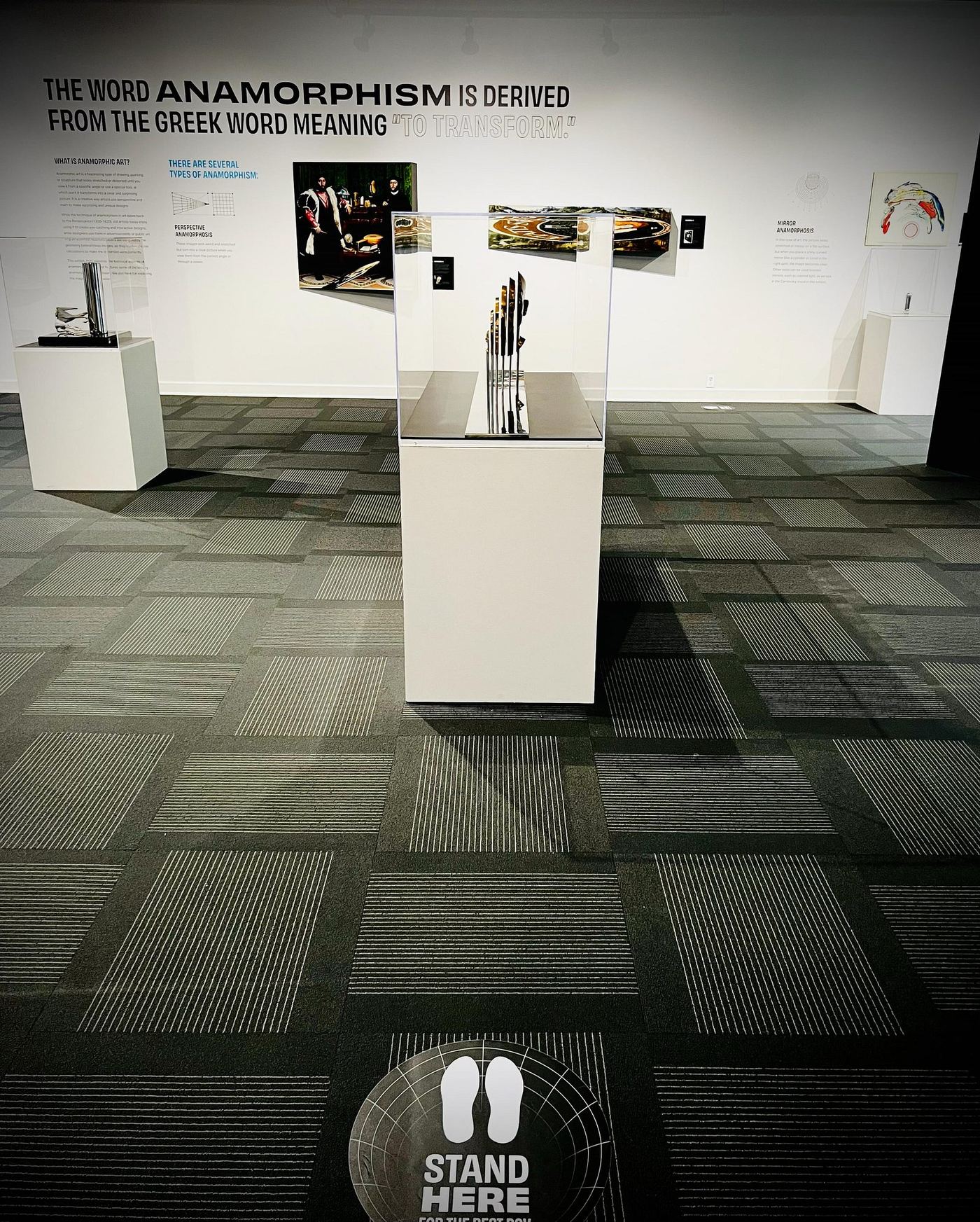 Visitors interacting with the exhibition — photograph 33