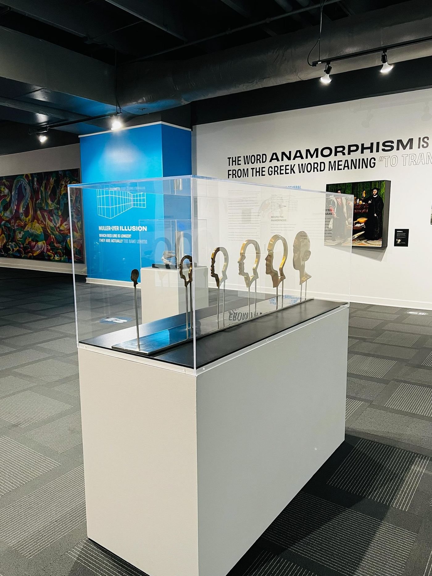 Visitors interacting with the exhibition — photograph 34