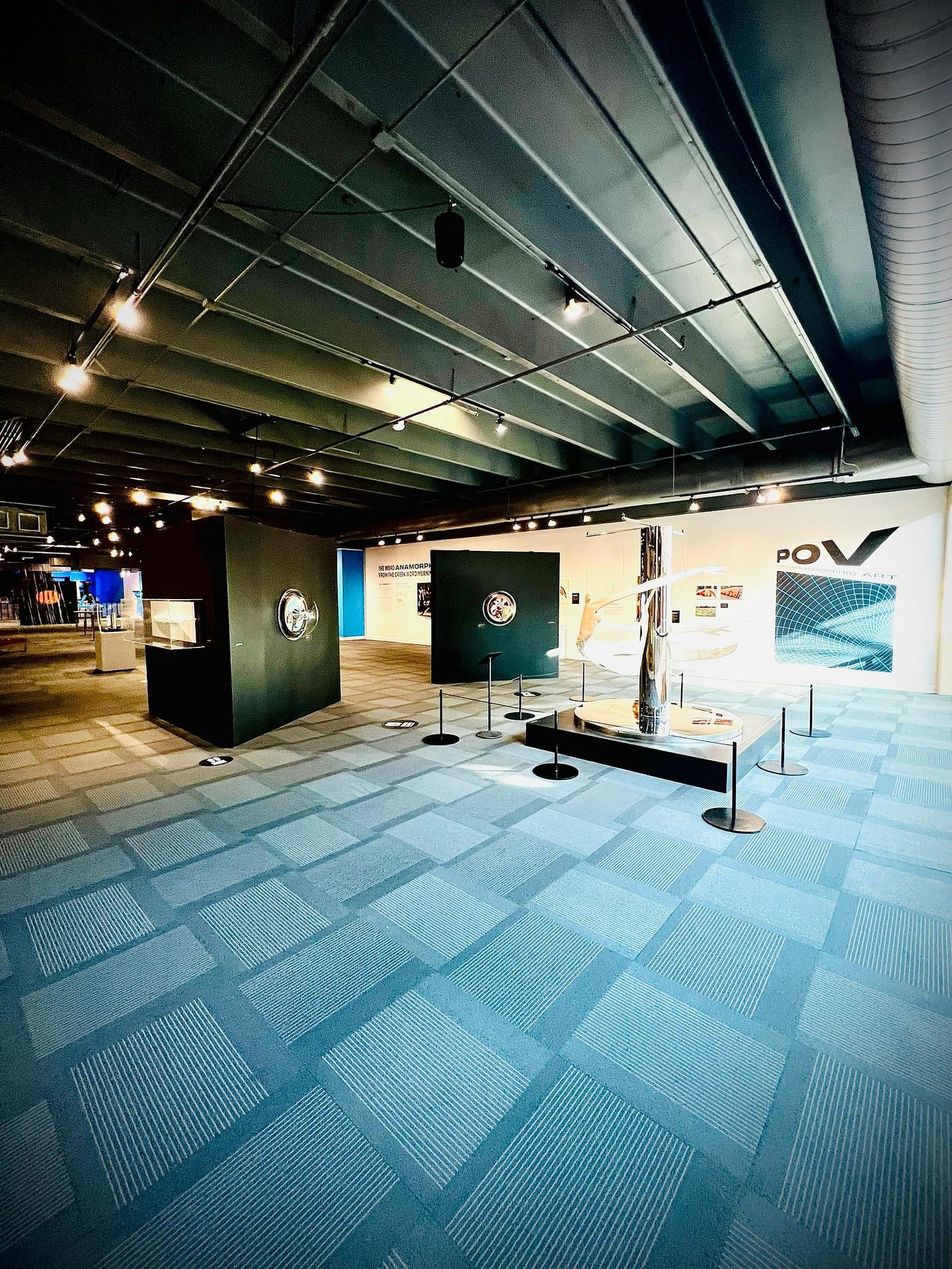 Visitors interacting with the exhibition — photograph 39