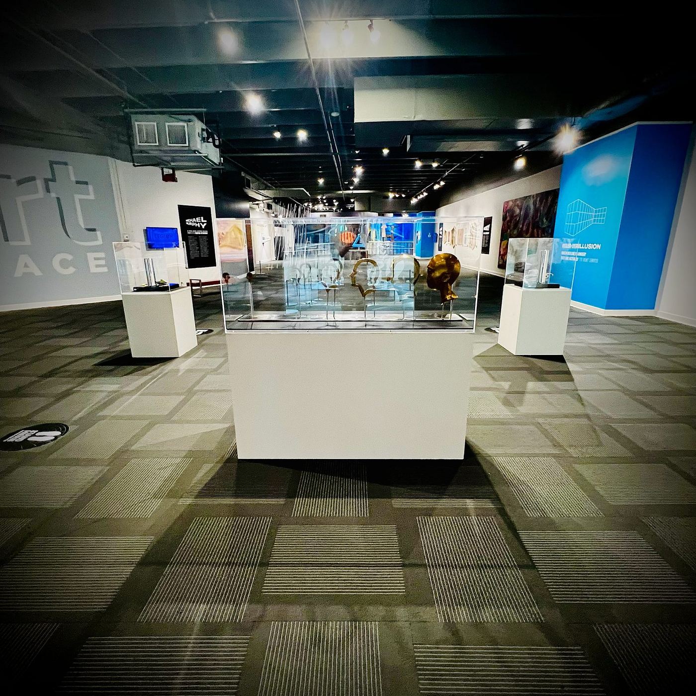 Visitors interacting with the exhibition — photograph 40